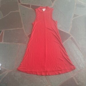 Sleeveless Red Dress